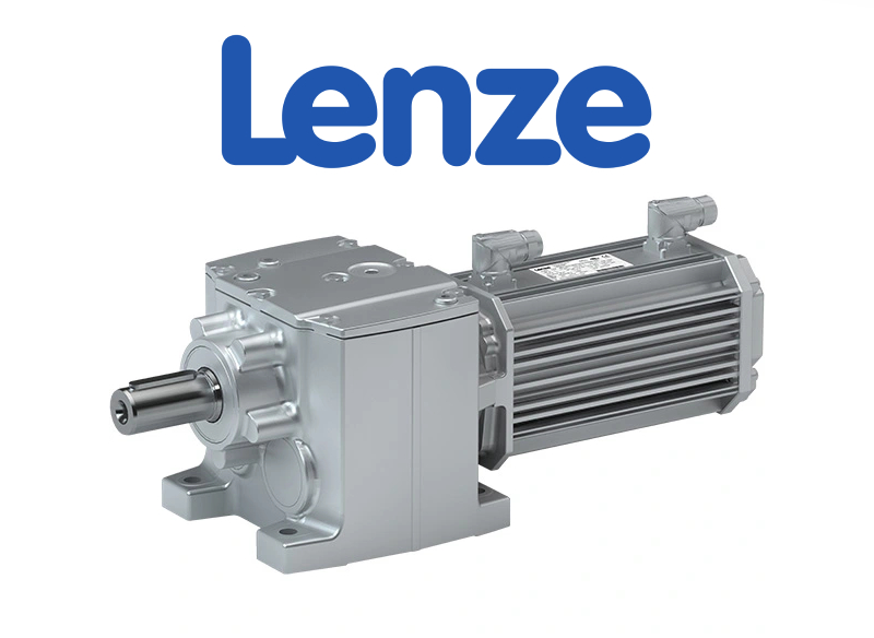 Lenze g500-H + MCA Helisel Redüktörlü Motor