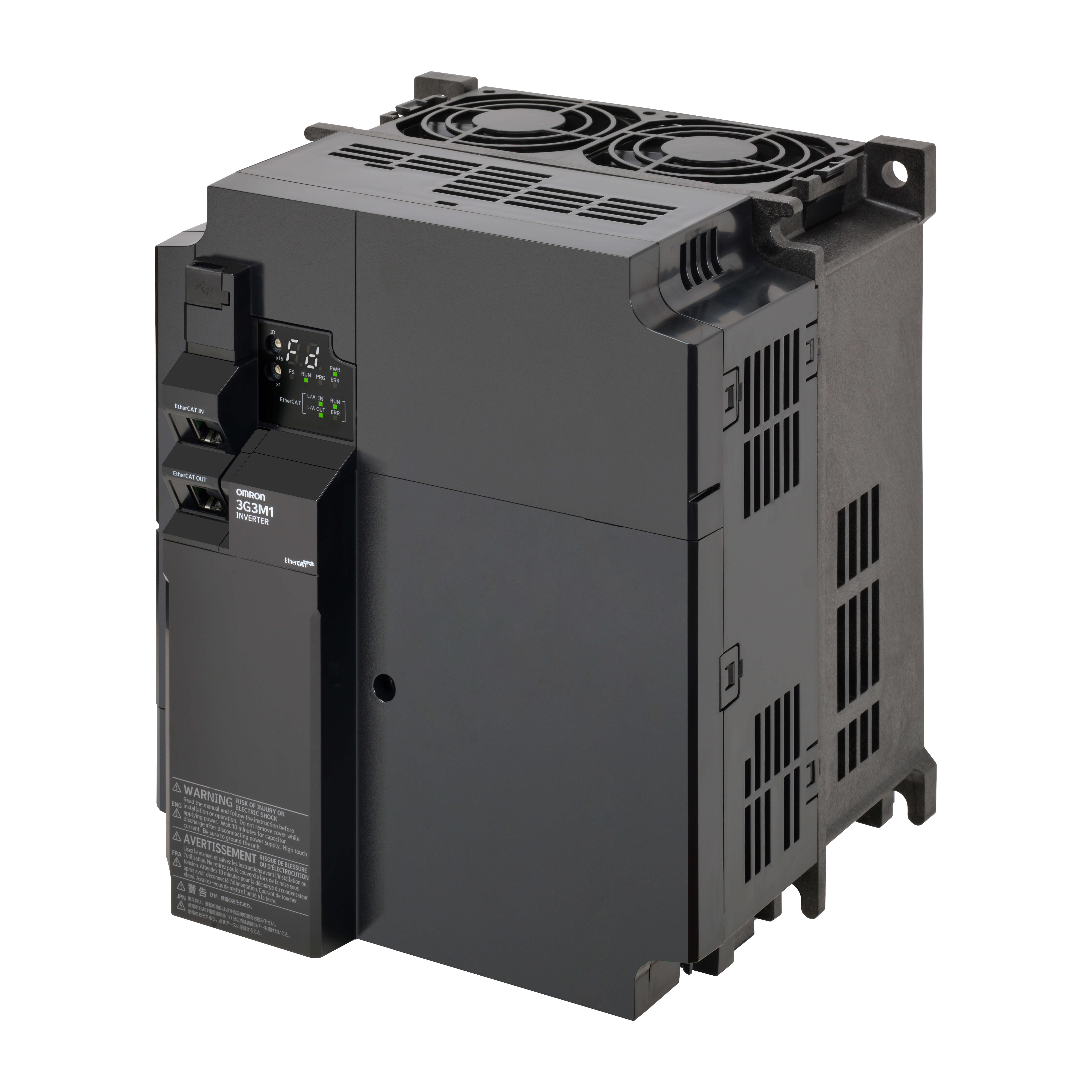 Omron 3G3M1-A2110-ECT — M1 Frekans İnvertör (VFD) (200V sınıfı (üç faz))