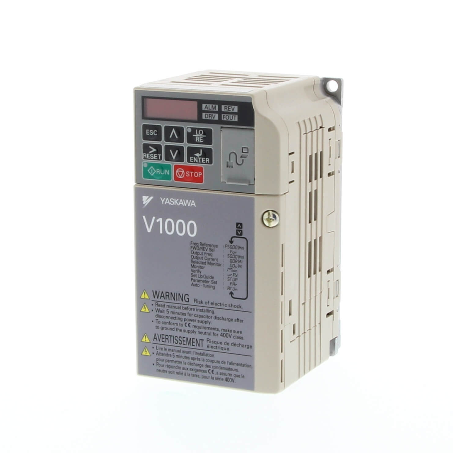 Omron CIMR-VC2A0002JAB — V1000 Frekans İnvertör (VFD) (200V sınıfı)