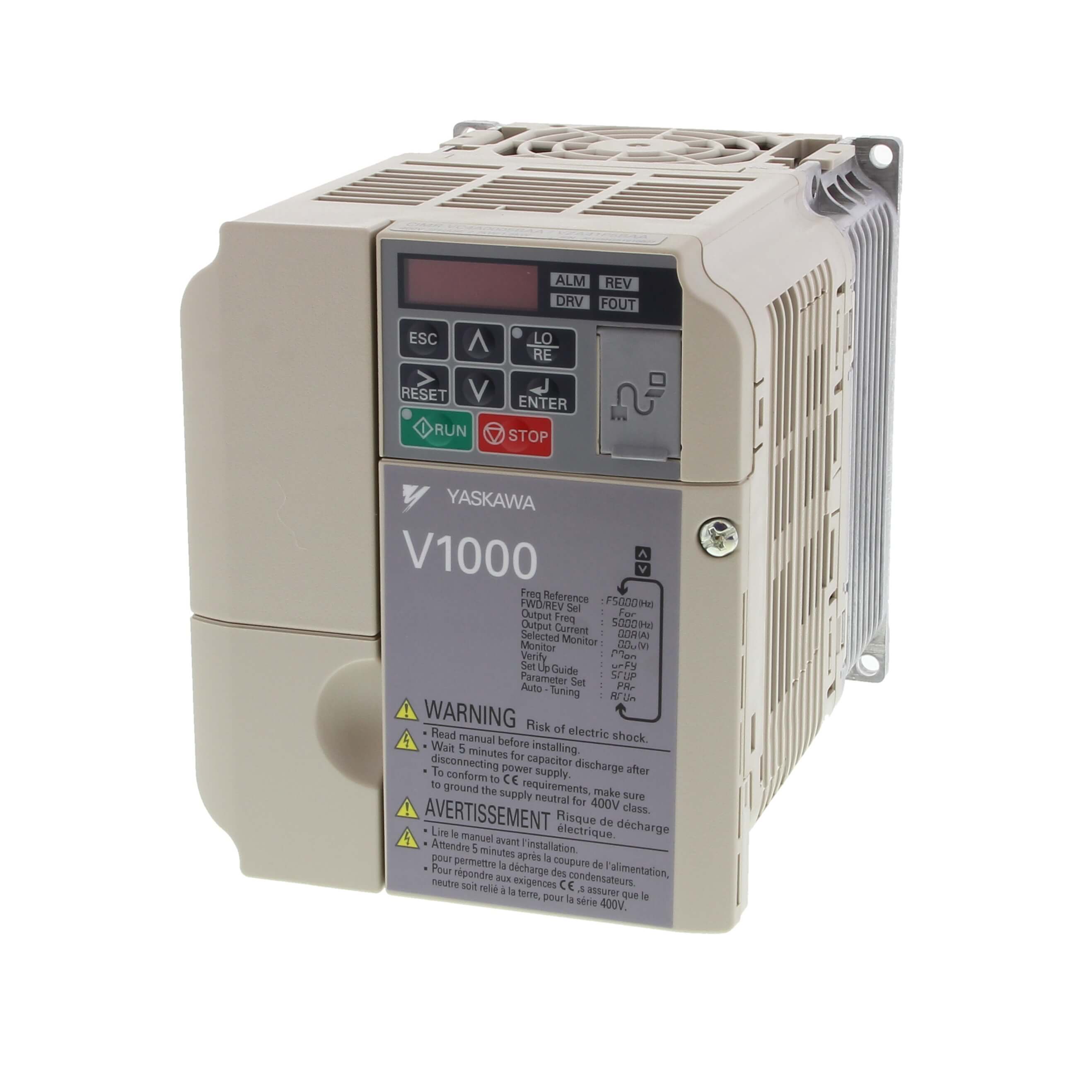 Omron CIMR-VC2A0010JAB — V1000 Frekans İnvertör (VFD) (200V sınıfı)