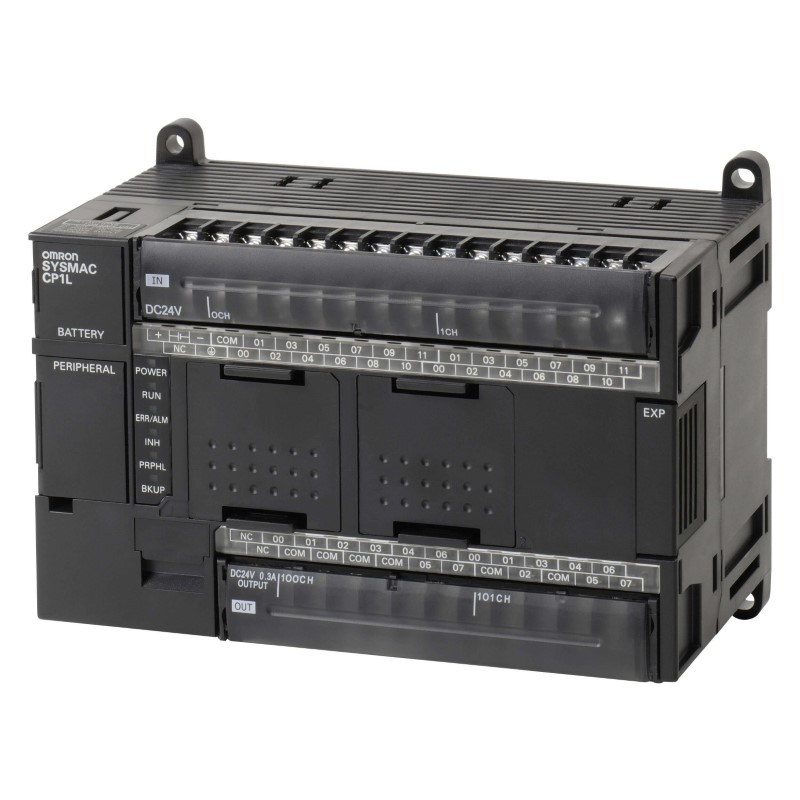 Omron CP1L-M40DR-A CP1L Serisi Kompakt PLC (40 I/O, Röle, 100-240VAC)