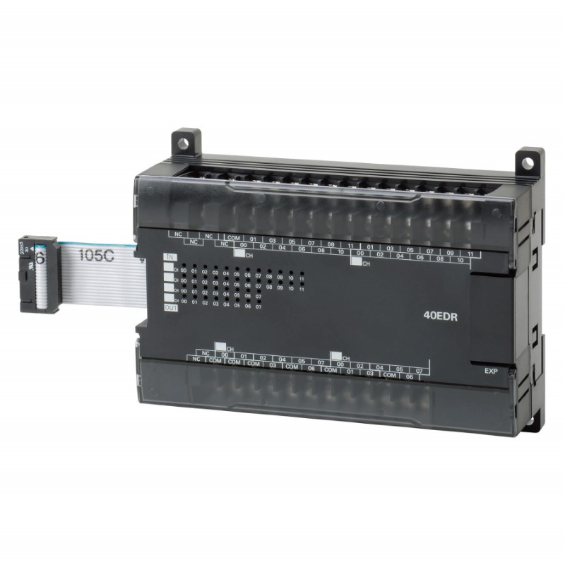 Omron CP1W-40EDR — Genişletme karışık G/Ç (giriş + röle çıkış) ünitesi (CP1W Genişletme)