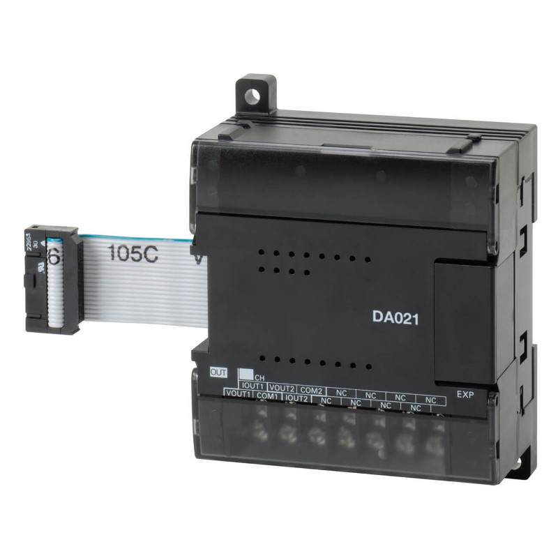 Omron CP1W-DA021 — Analog çıkış ünitesi (CP1W Genişletme)