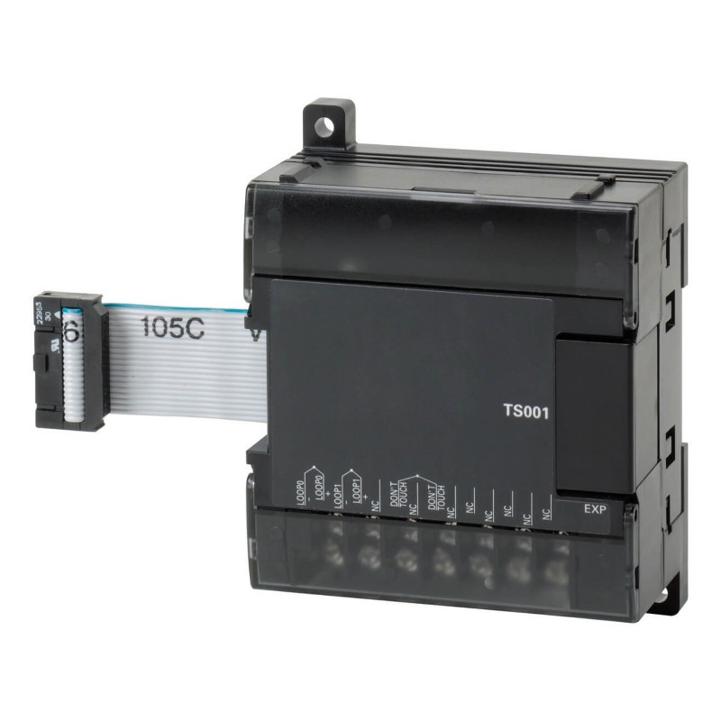 Omron CP1W-TS001 — Sıcaklık (termokupl/RTD) giriş ünitesi (CP1W Genişletme)