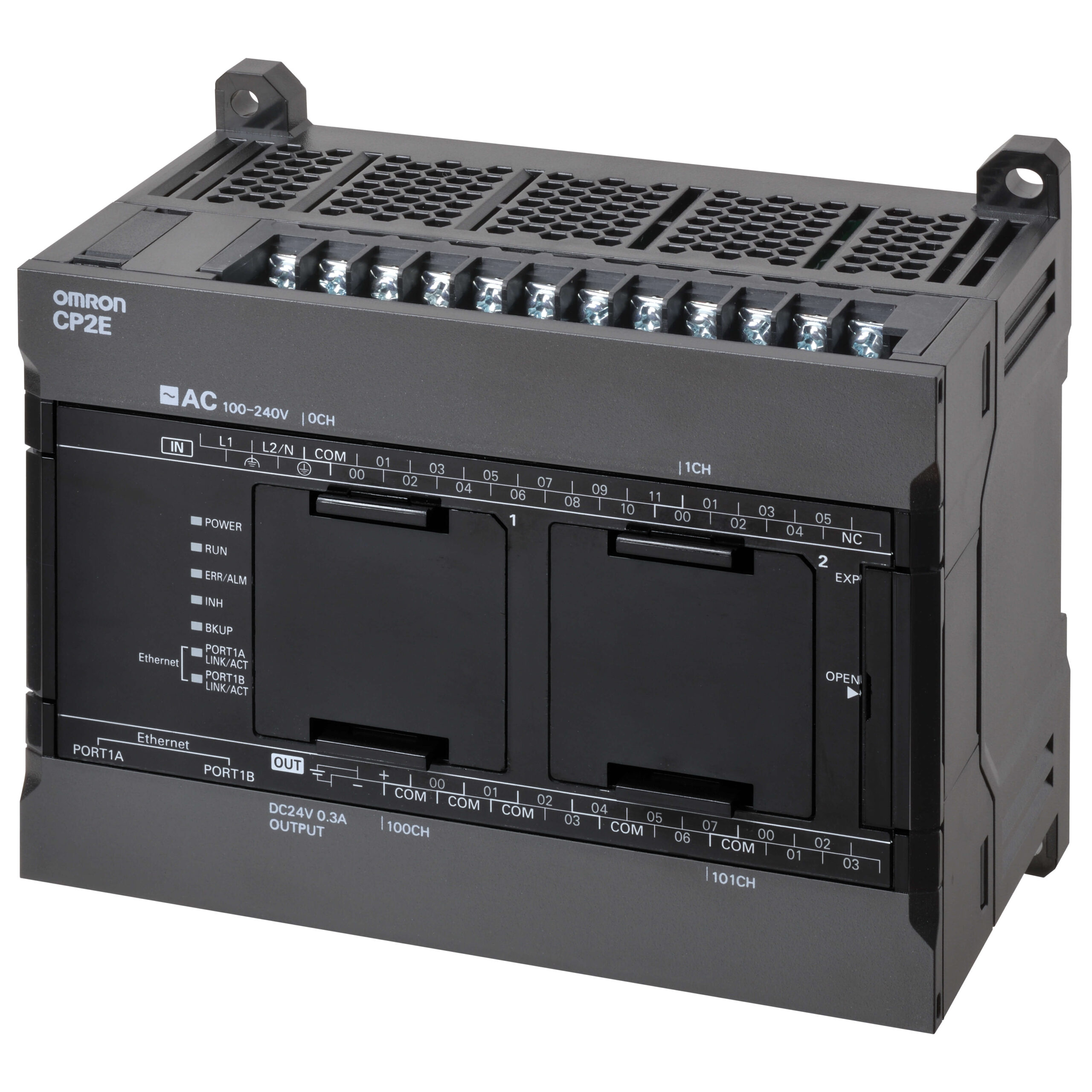 Omron CP2E-N30DR-A CP2E Serisi Kompakt PLC (30 I/O, Röle, 100-240VAC)