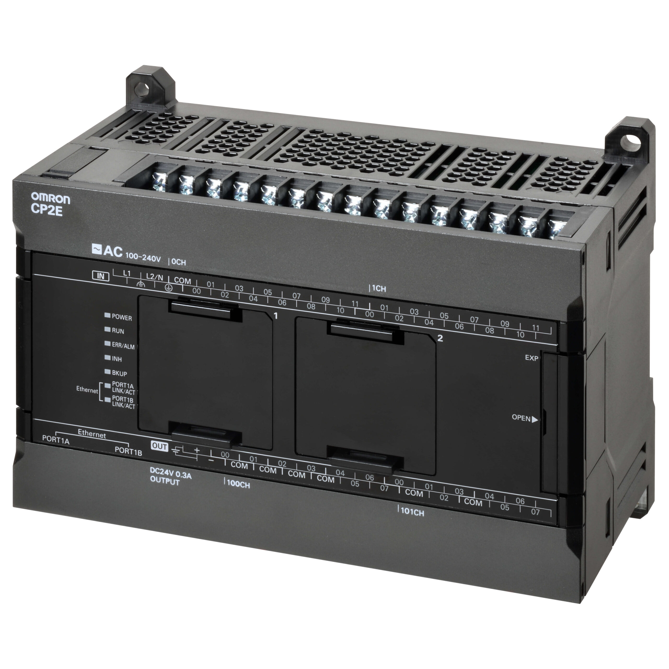 Omron CP2E-N40DR-A CP2E Serisi Kompakt PLC (40 I/O, Röle, 100-240VAC)