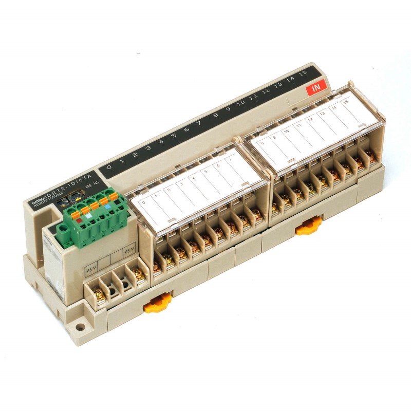 Omron DRT2-MD16TA-1 — Karışık dijital giriş/çıkış modülü (DRT2 Serisi)