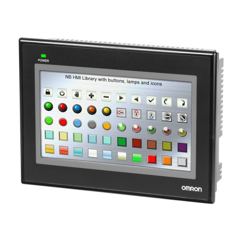 Omron NB7W-TW00B 7" NB Serisi HMI dokunmatik operatör paneli