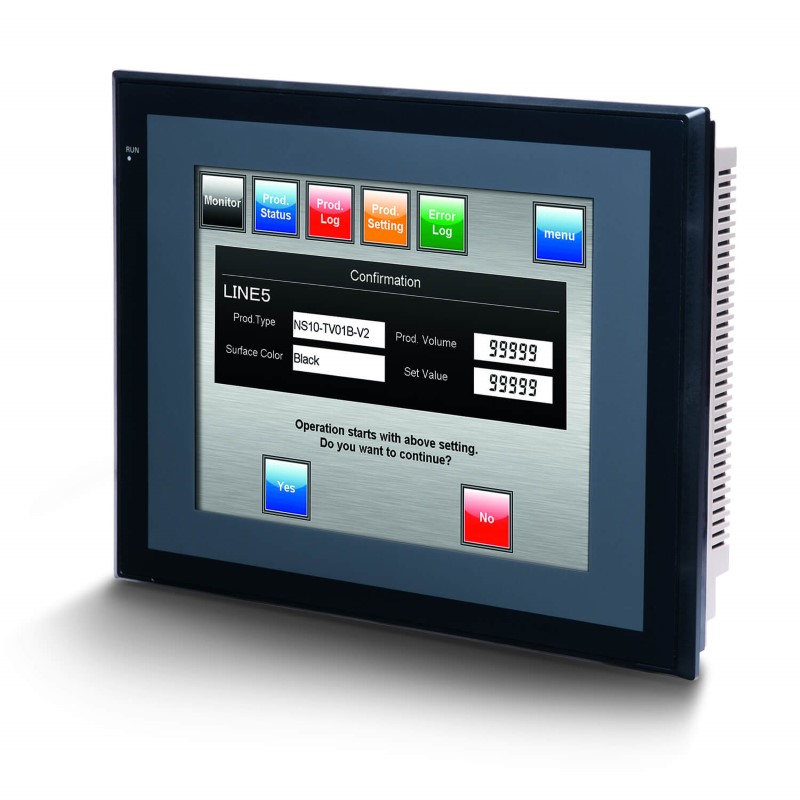 Omron NS10-TV01B-V2 10,4" NS Serisi (NS8–NS15) HMI dokunmatik operatör paneli