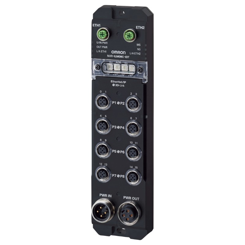 Omron NXR-ILM08C-EIT — Giriş/Çıkış (I/O) modülü (NXR Serisi)