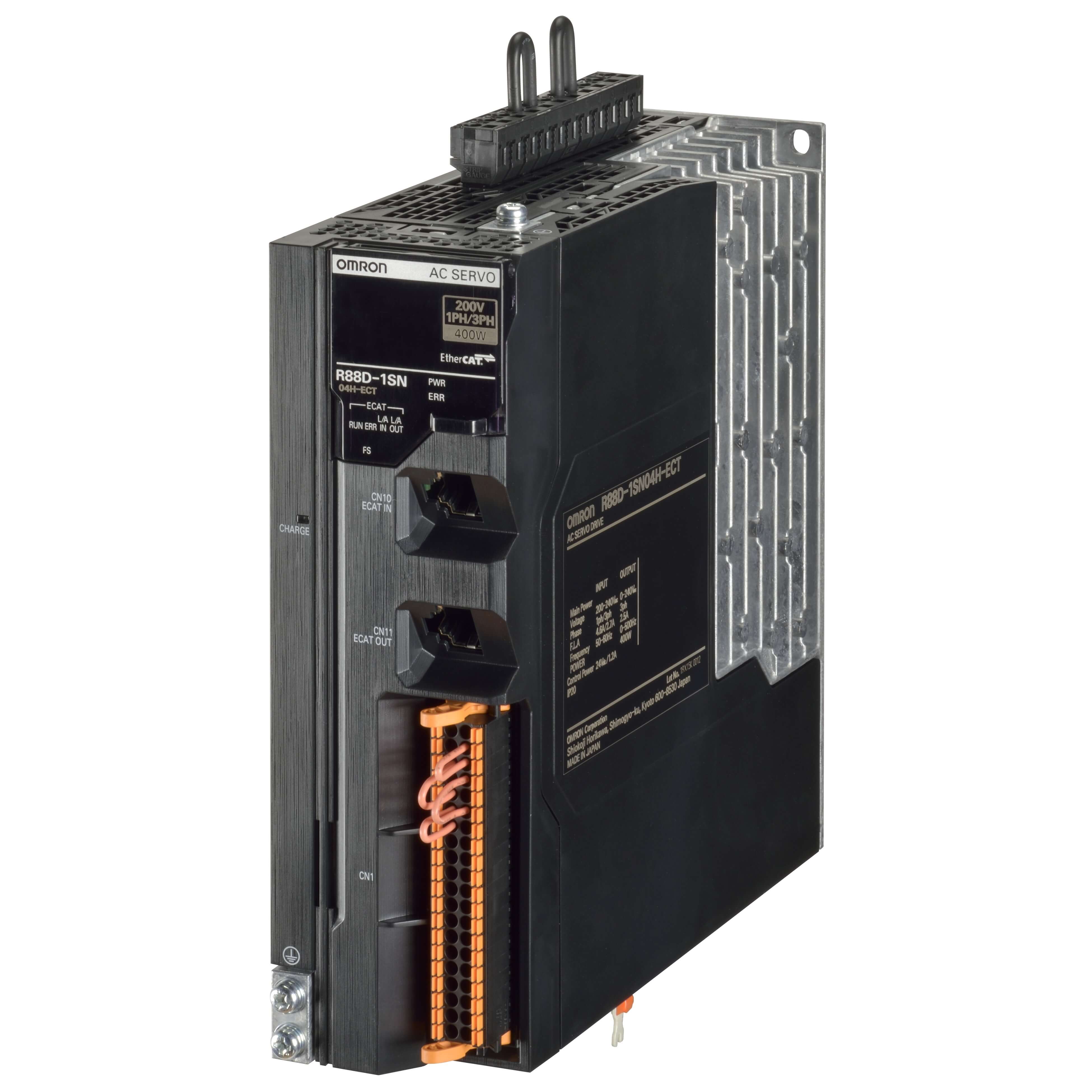 Omron R88D-1SN04H-ECT — 1S Serisi Servo Sürücü (EtherCAT)