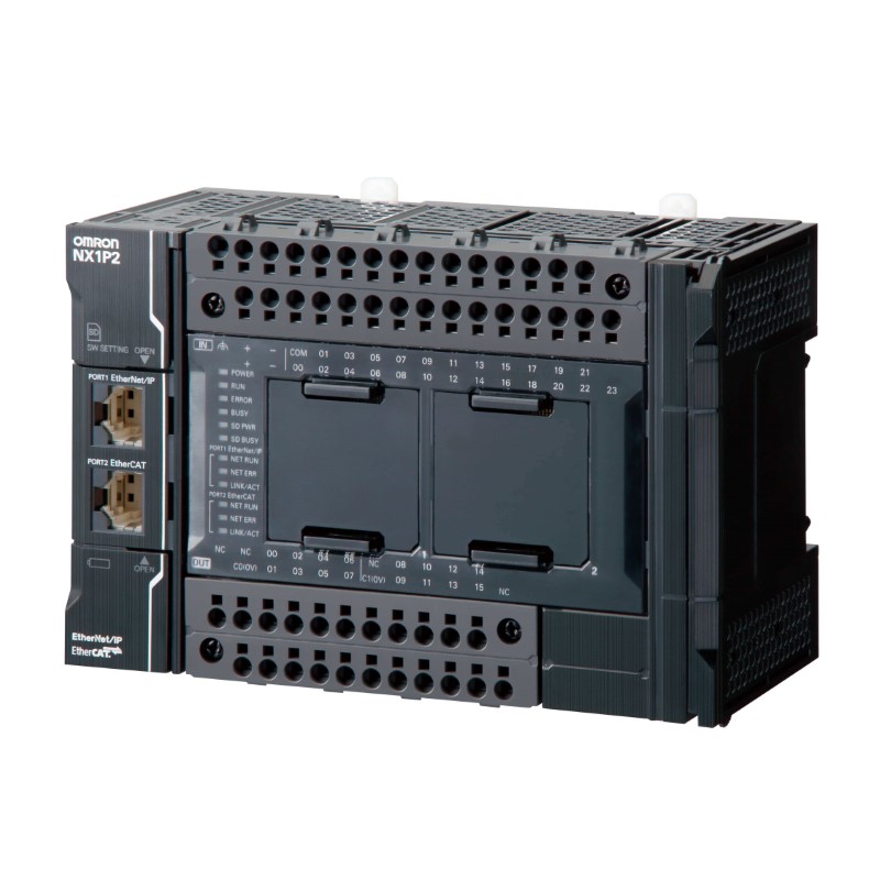 Omron NX1P2-1040DT NX1P2 Makine Otomasyon Kontrolörü (40 I/O, NPN)