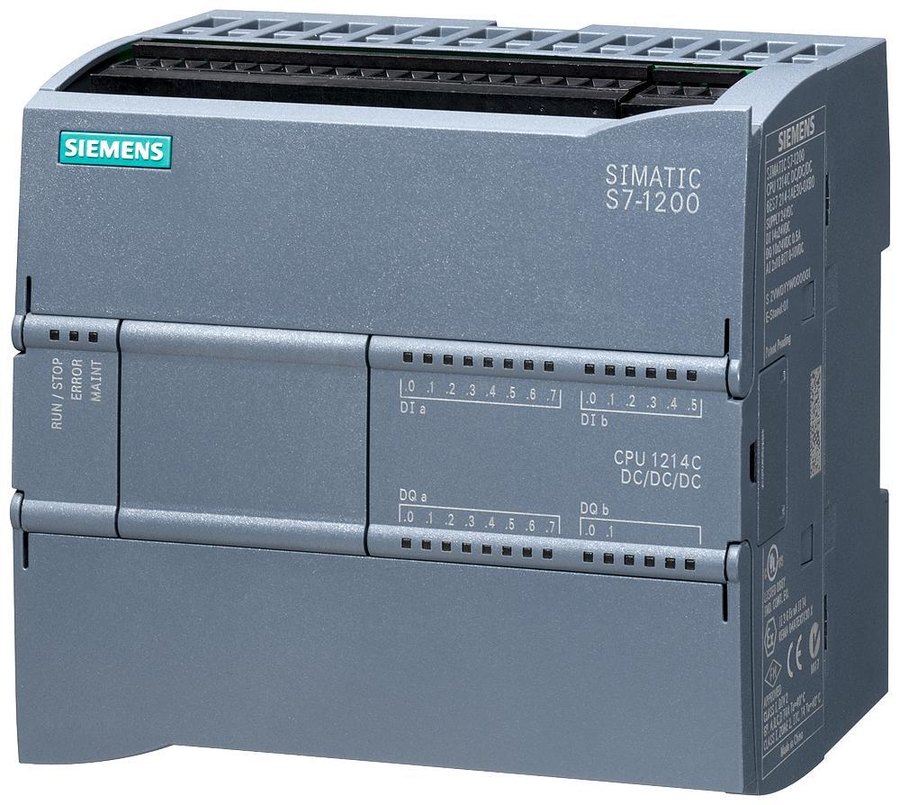 Siemens SIMATIC S7-1200 CPU 1211C PLC (6 DI / 4 DO · DC/DC/DC)